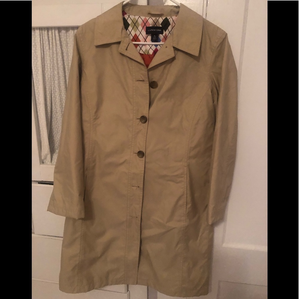 Woman’s Lands End Raincoat